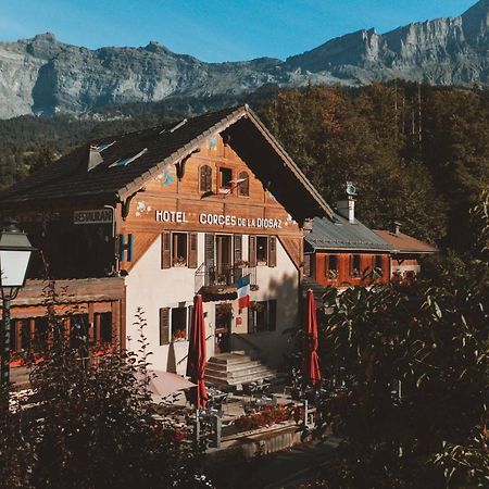 Auberge Des Gorges Servoz Kültér fotó