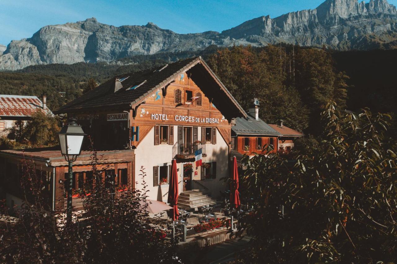 Auberge Des Gorges Servoz Kültér fotó
