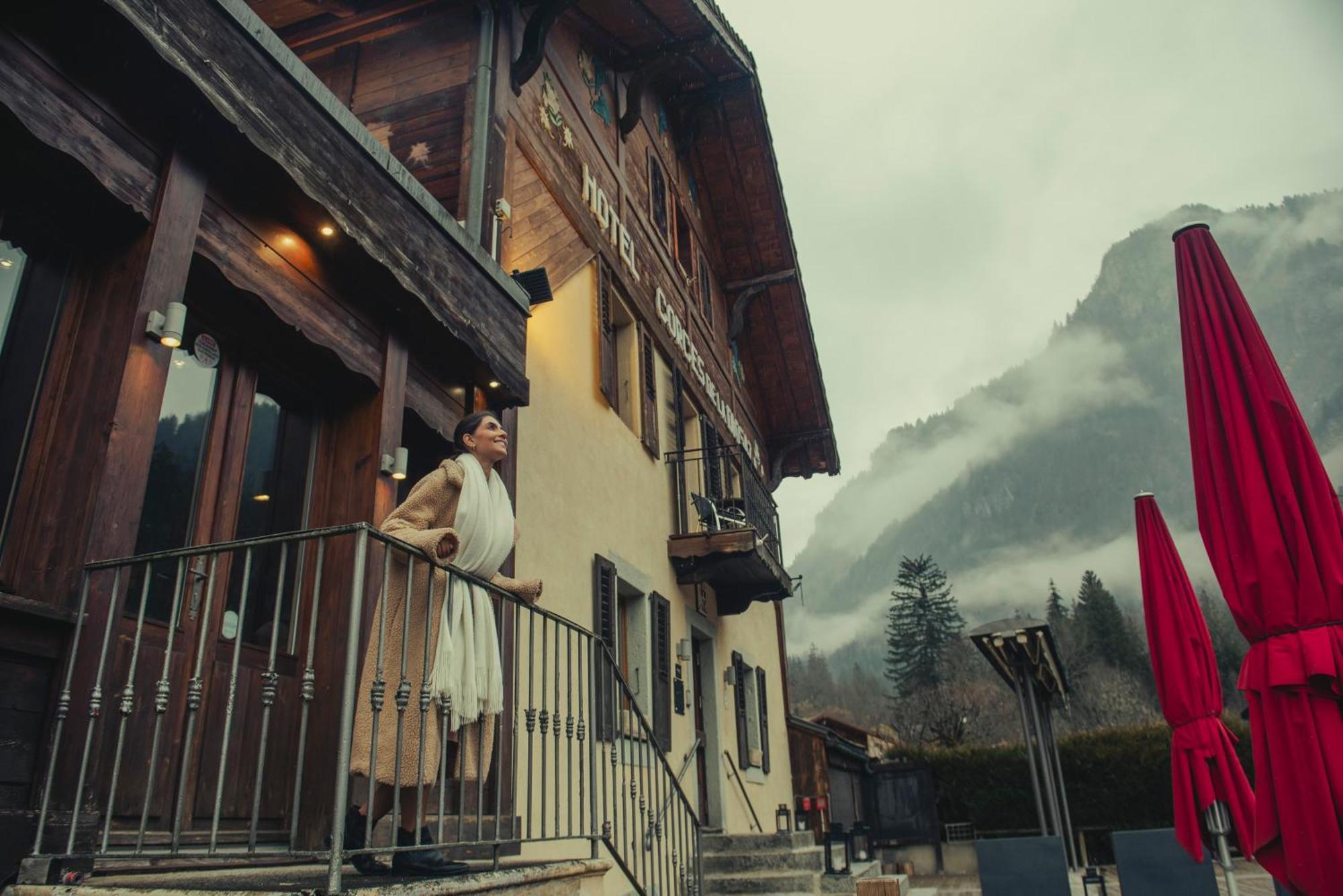 Auberge Des Gorges Servoz Kültér fotó